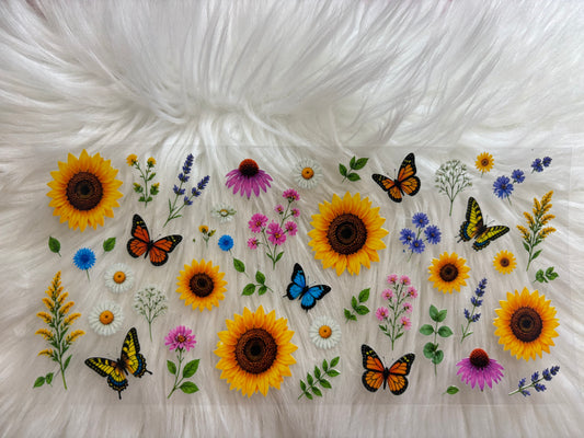 Flowers Butterflies