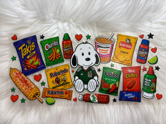 Snoopy Mexican Snacks