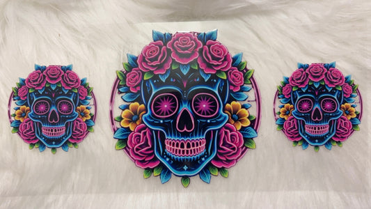 Skull With Roses