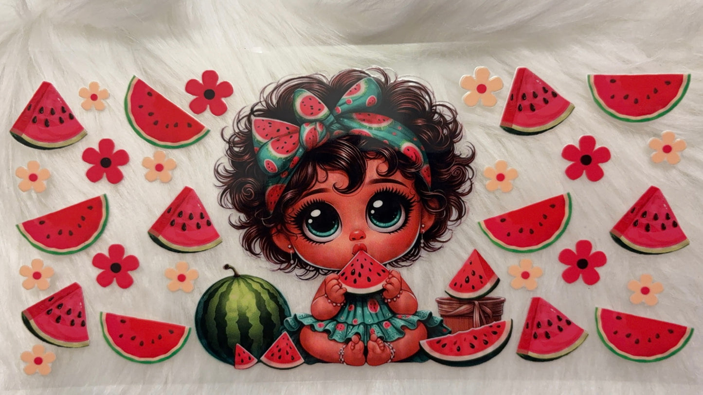 Little Girl With WaterMelon
