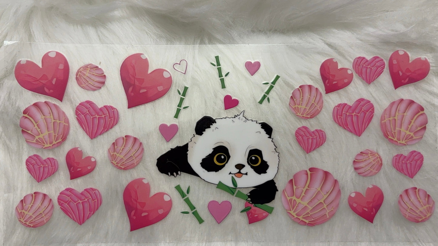 Panda With Mexican Conchas