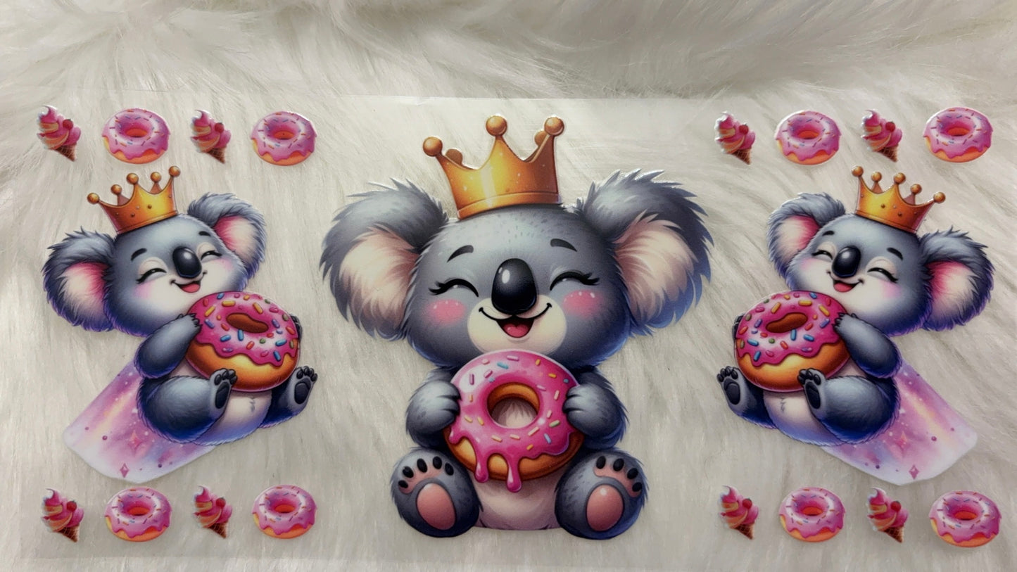 Koala With Donut