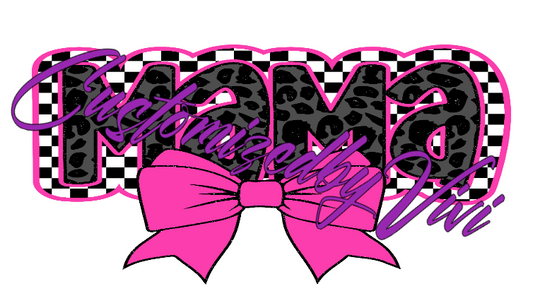 Mama Checker With Bow