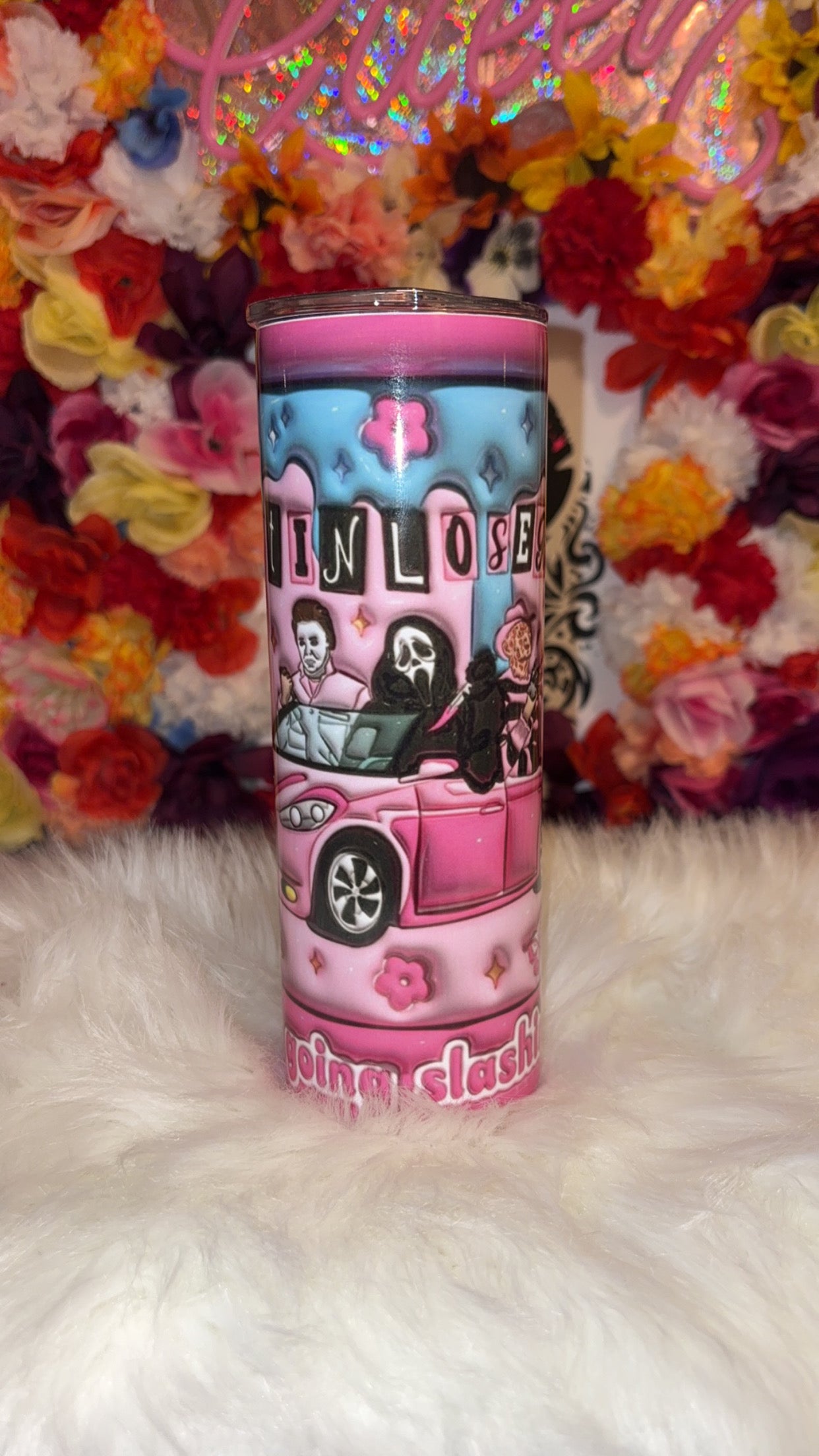Sublimation Horror Tumbler